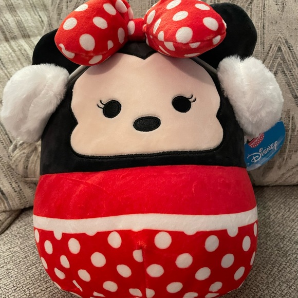 Minnie Mouse Christmas 8” Squishmallow NWT - Picture 4 of 5